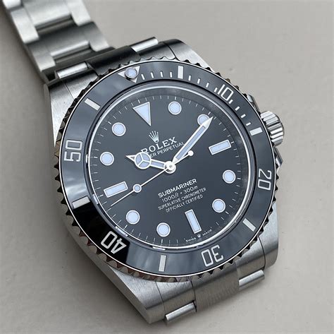 rolex submariner blue platinum|rolex submariner 124060 price.